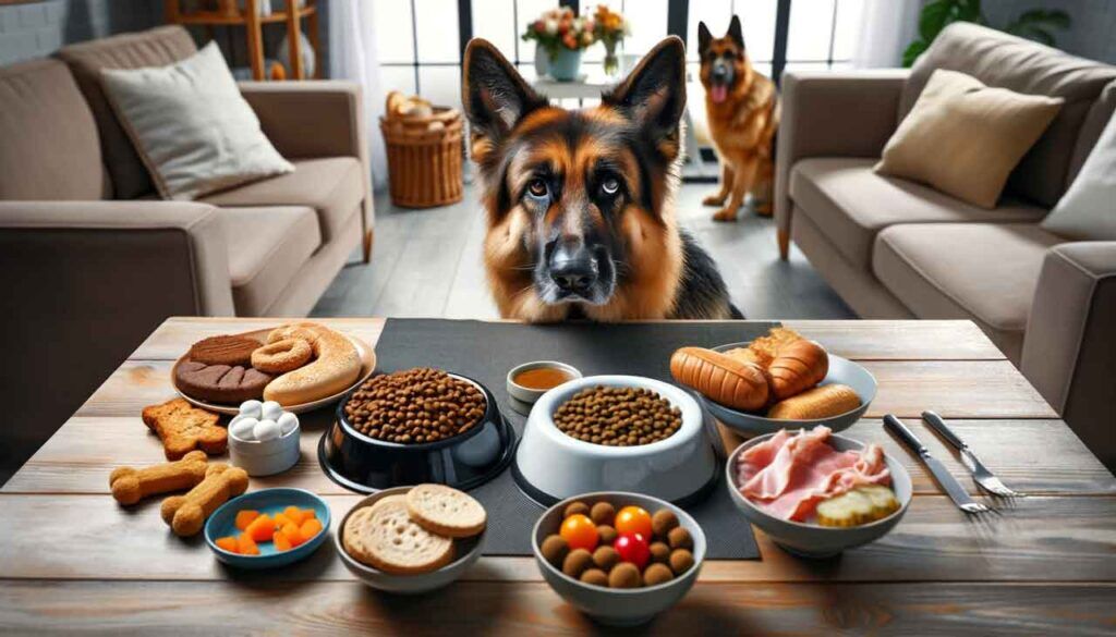 Best food for german shepherd with sensitive outlet stomach